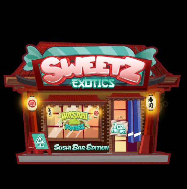 Sweetz Exotics WASABI POPPERZ HYBRID