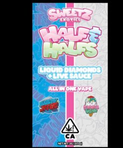 Sweetz Half and Half Blueberry Jammerz x White Bubblegum Gelato