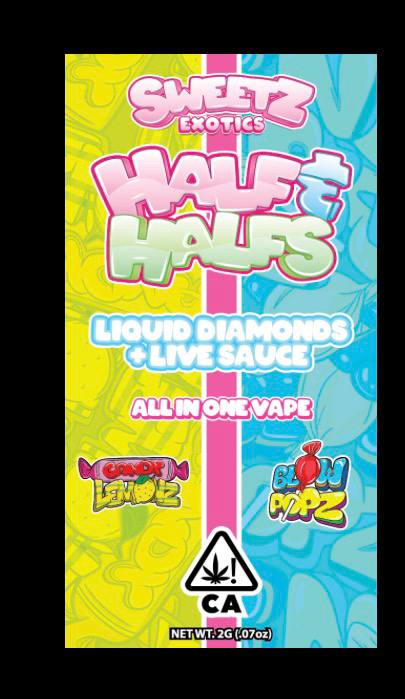 Sweetz Half And Half Candy Lemonz x Blow Popz