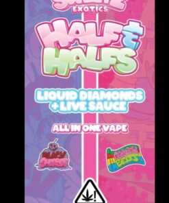 Sweetz Half and Half Black Sherbet x Rainbow Belts