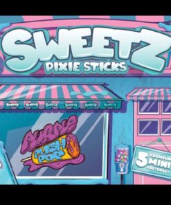 Sweetz Pixie Sticks Purple Push Pop