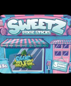 Sweetz Pixie Sticks Blue Zourz