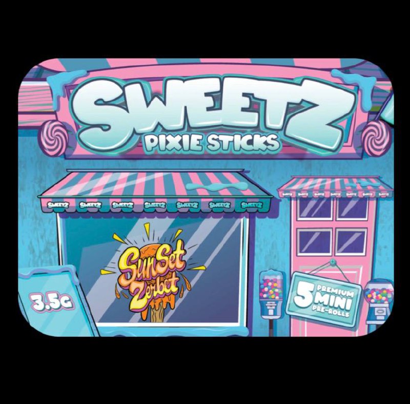 Sweetz pixie sticks Sunset Zerbet